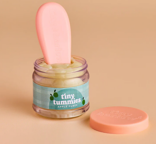 Petit pot de nourriture des poupées - pomme