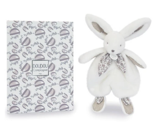 Lapin DOUDOU® - Doudou lapin blanc - 29 cm