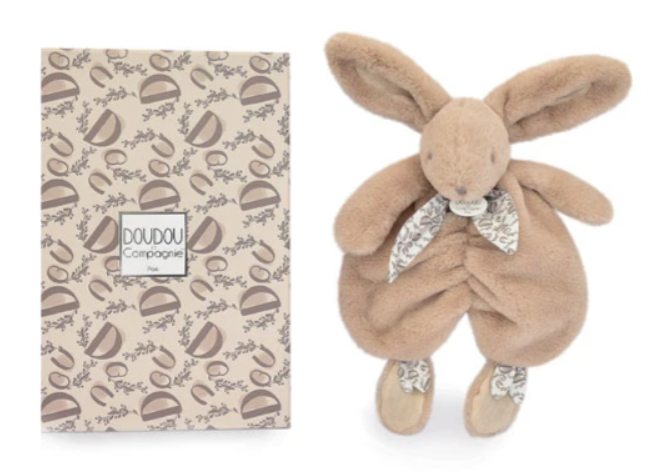 Lapin DOUDOU® - Doudou lapin beige  29 cm