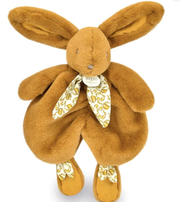 Lapin DOUDOU® - Doudou lapin ocre 29 cm