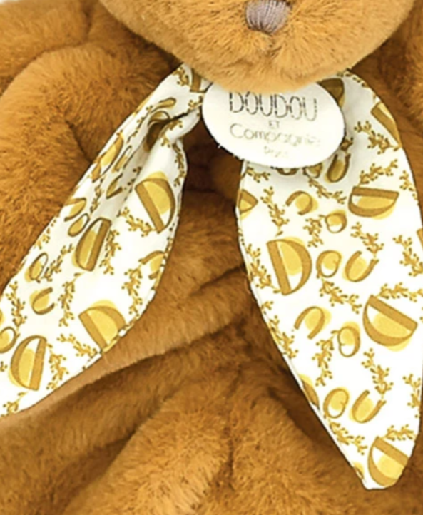 Lapin DOUDOU® - Doudou lapin ocre 29 cm