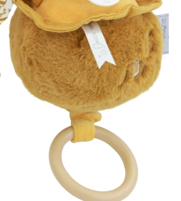 Lapin DOUDOU® - boite à musique lapin - 20 cm - Ocre