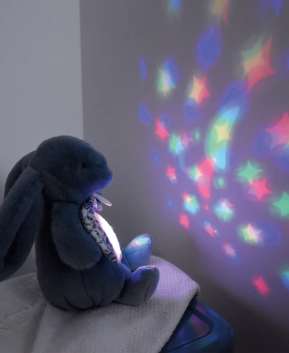 Veilleuse Lapin Musicale Projection mur avec chansons Douces - Vert