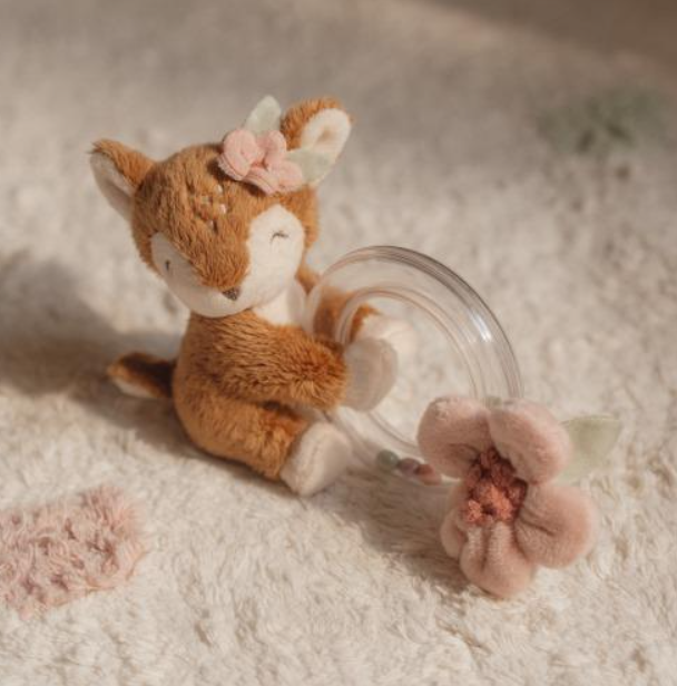 Anneau Hochet  - Rose - Fairy Garden