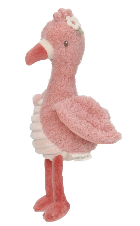Peluche Flamant rose - Rose - 35 cm