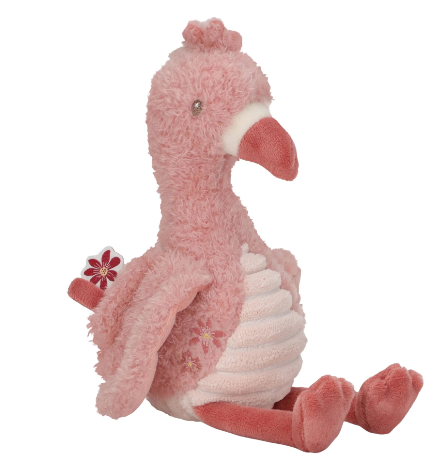Peluche Flamant rose - Rose - 35 cm