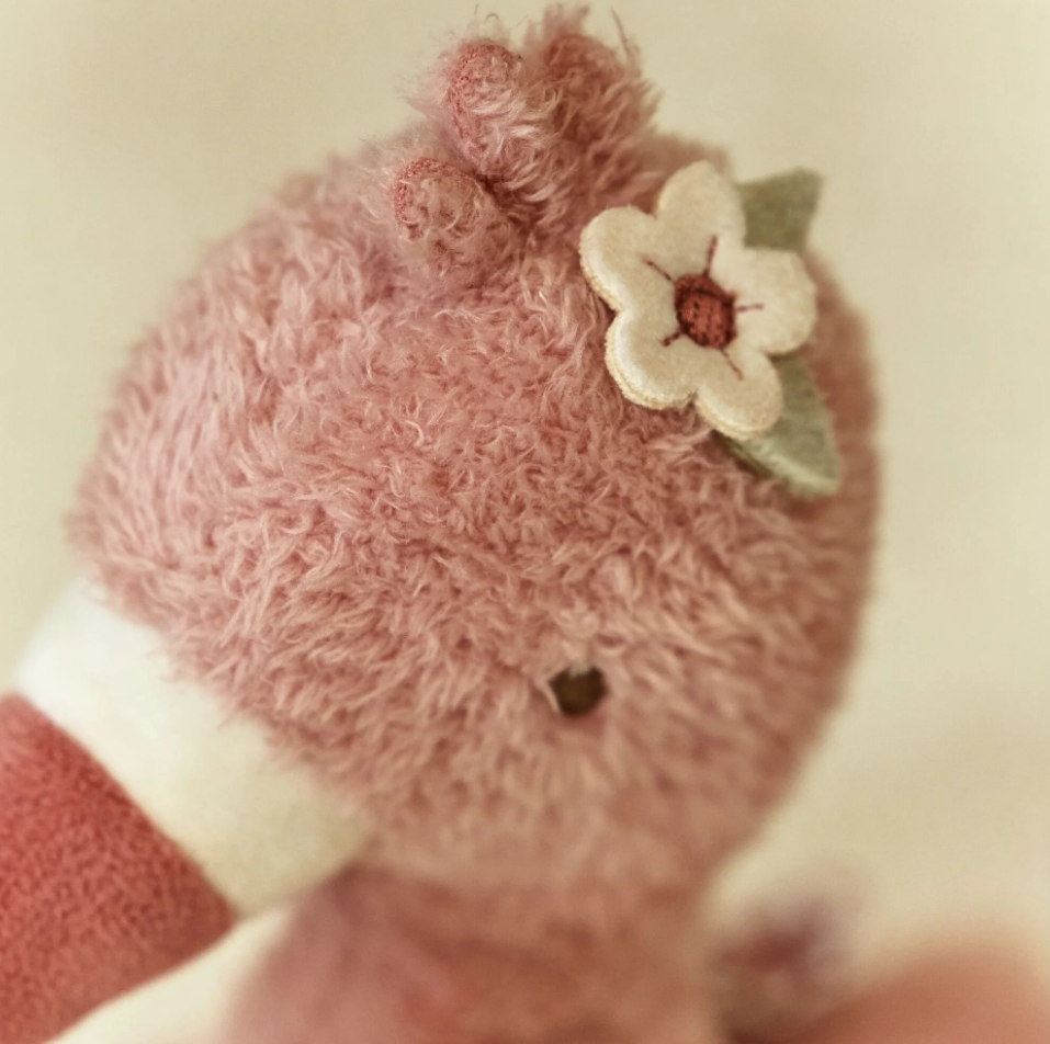 Peluche Flamant rose - Rose - 35 cm