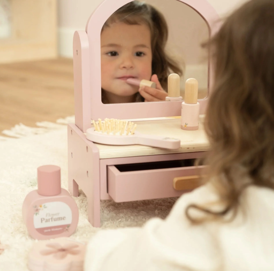 Coiffeuse en bois - Rose - Essentials