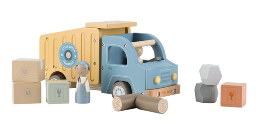 Camion benne en bois