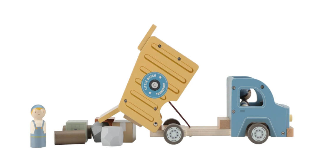 Camion benne en bois