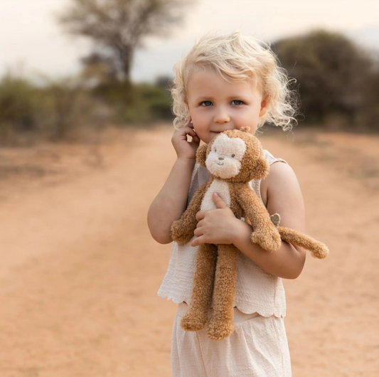 Peluche singe Safari