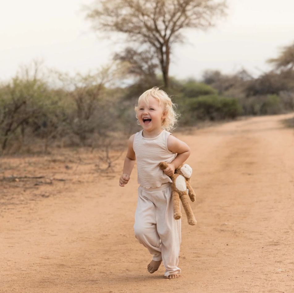 Peluche singe Safari