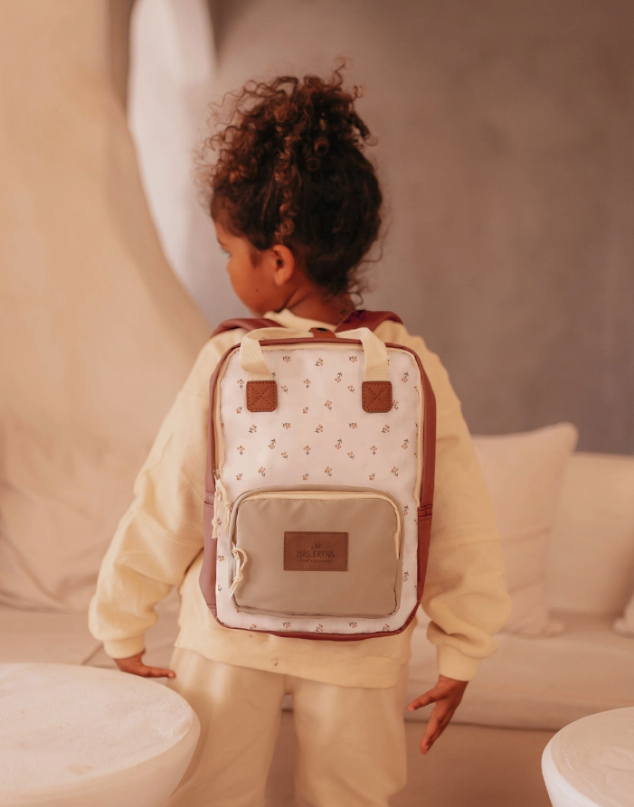 Sac à dos - cartable "Bougeons de fleurs"