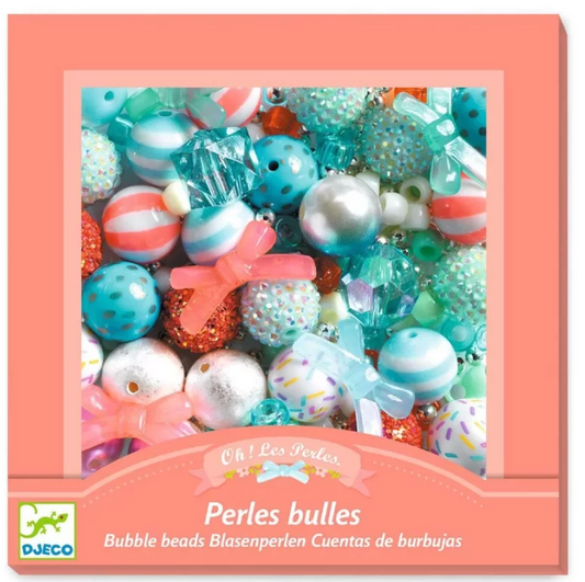 Boite de perles bulles - argent