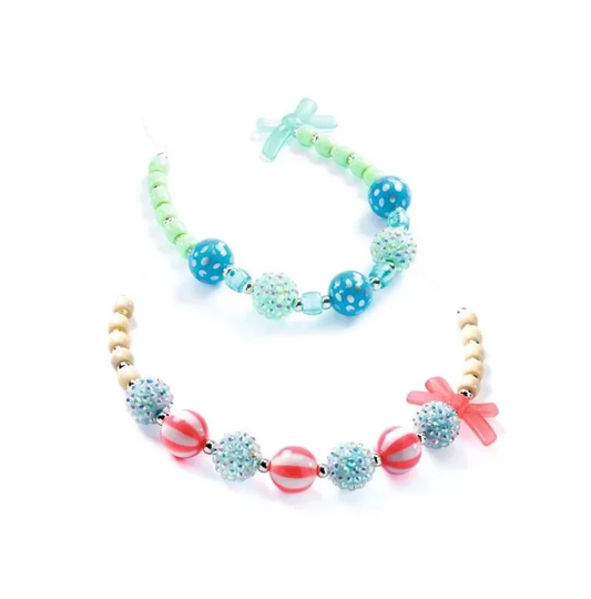 Boite de perles bulles - argent