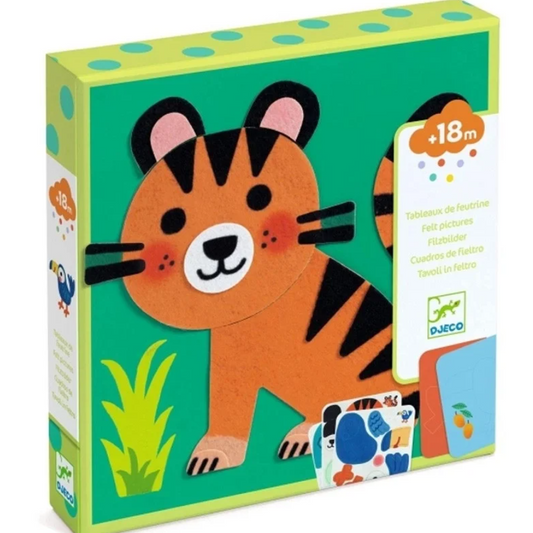 Tableau de feutrine - Animaux tous doux