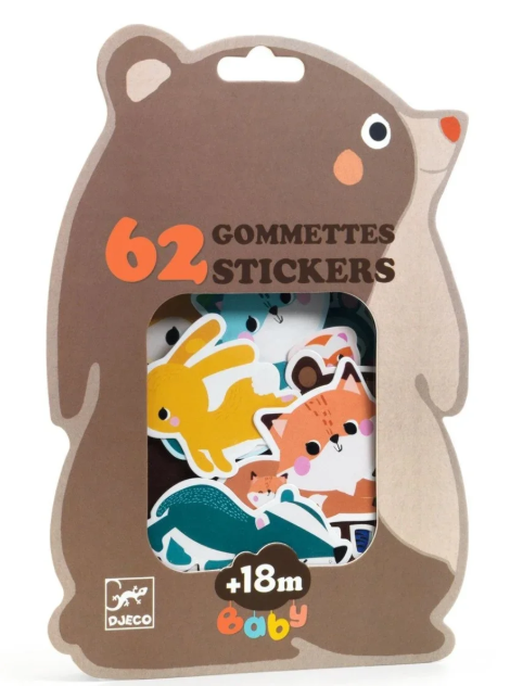 Gommettes Animaux de la forêt