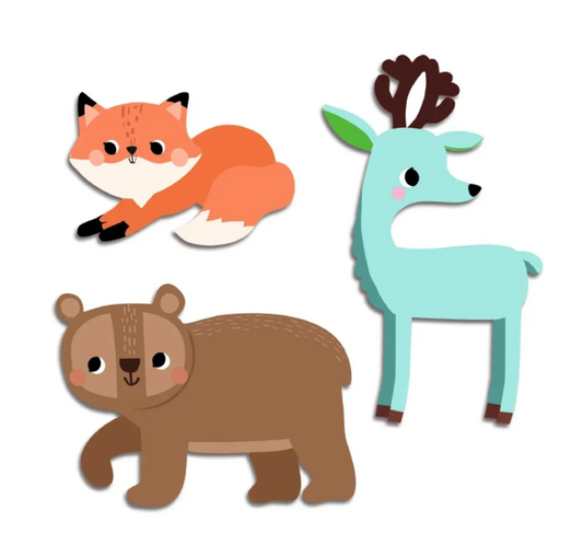 Gommettes Animaux de la forêt