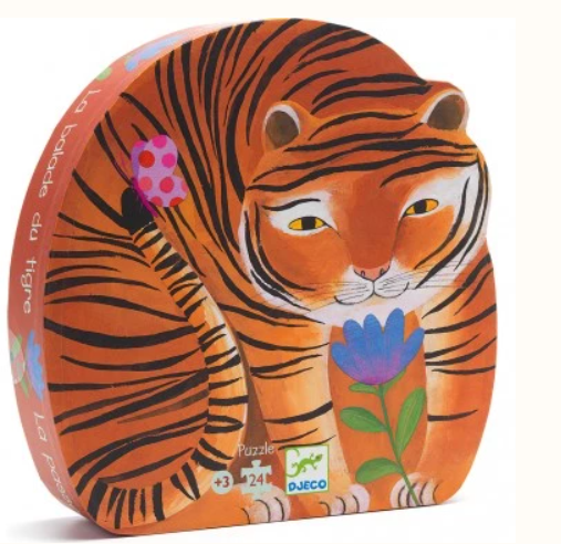 Puzzle - La balade du tigre - 24 pièces