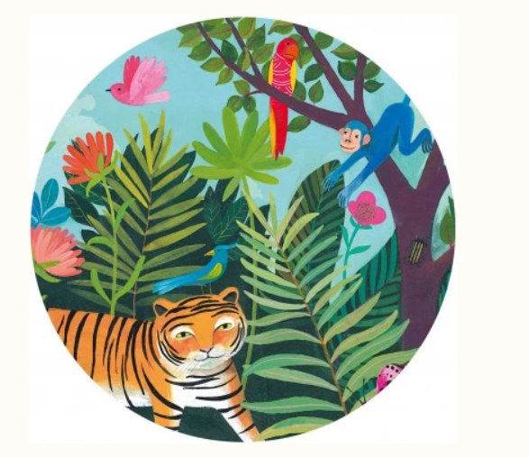 Puzzle - La balade du tigre - 24 pièces