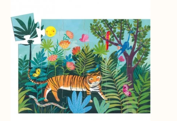 Puzzle - La balade du tigre - 24 pièces