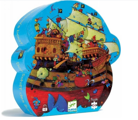 Puzzle - Le bateau de Barberousse - 54 pièces