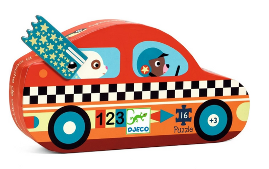 Puzzle - Le bolide - 16 pièces