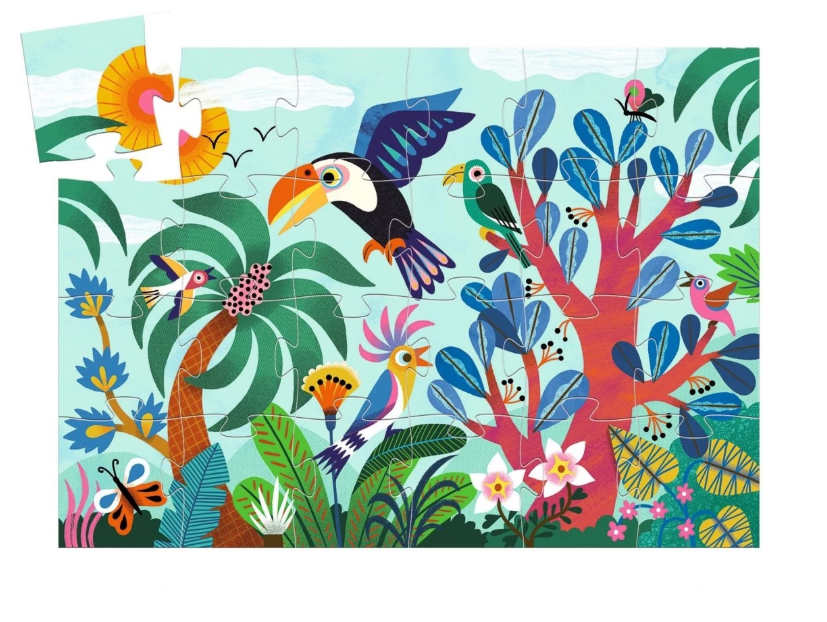 Puzzle - Coco le toucan - 24 pièces