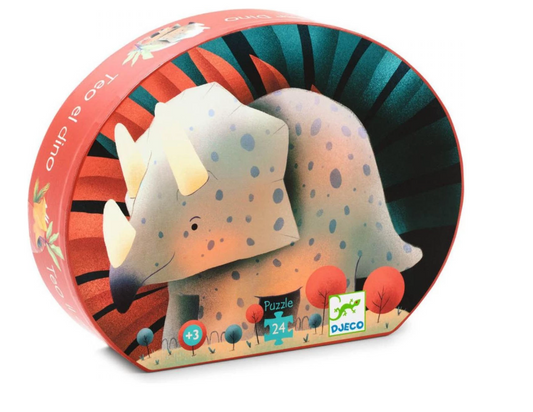Puzzle - Téo le dino - 24 pièces