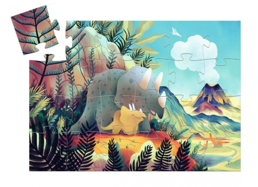 Puzzle - Téo le dino - 24 pièces