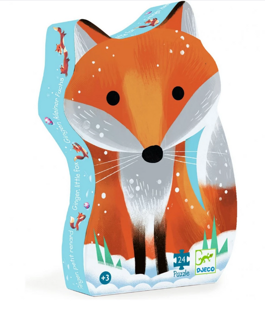 Puzzle - Ginger, petit renard - 24 pièces