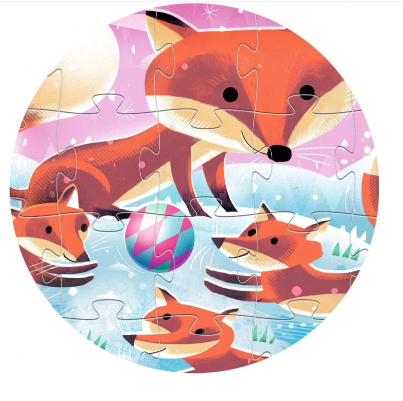 Puzzle - Ginger, petit renard - 24 pièces