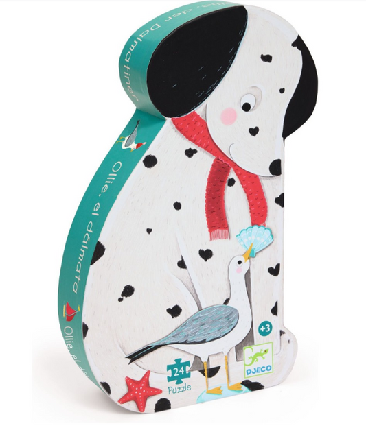 Puzzle - Ollie, le dalmatien - 24 pièces
