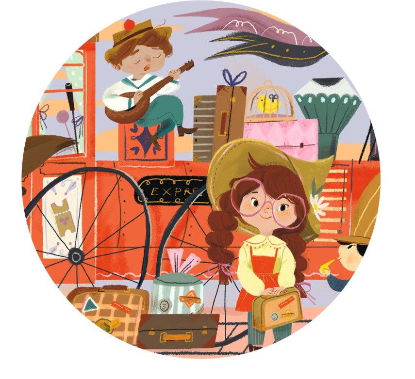 Puzzle - Le voyage de Mia - 36 pièces
