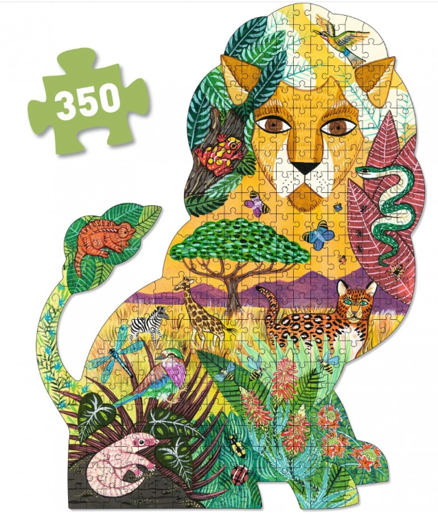 Puzzle - Lion - 350 pièces