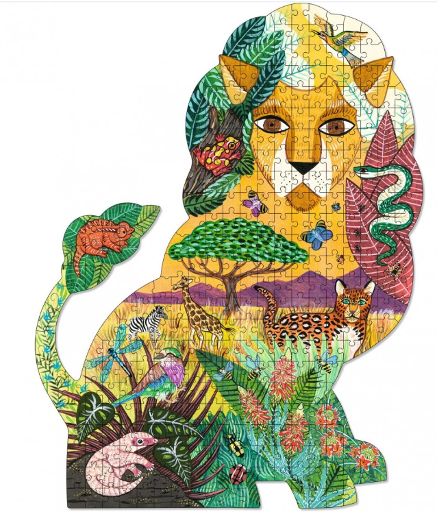 Puzzle - Lion - 350 pièces