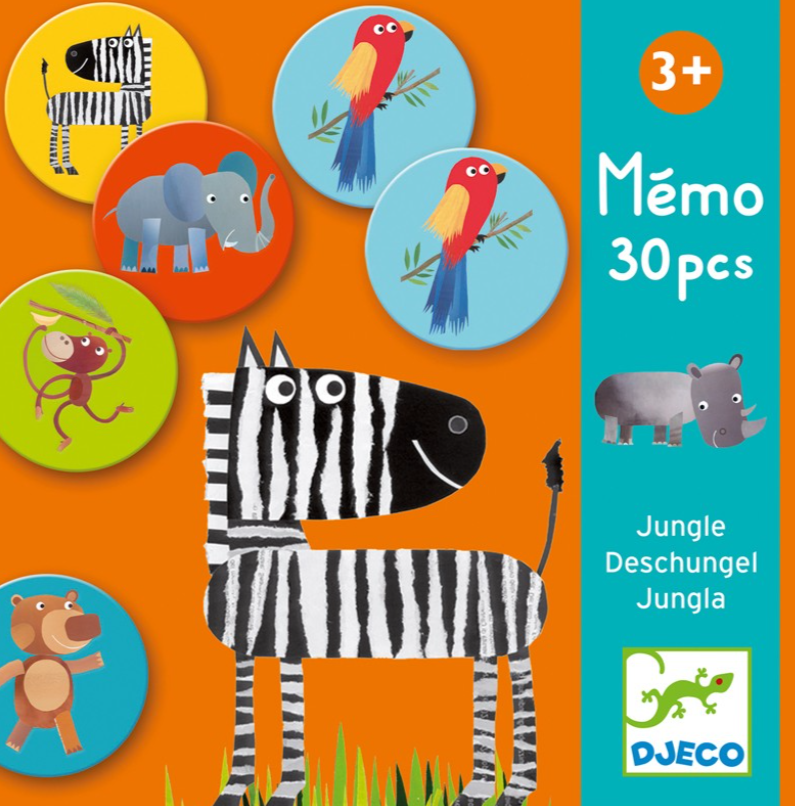 Jeu Mémo Jungle