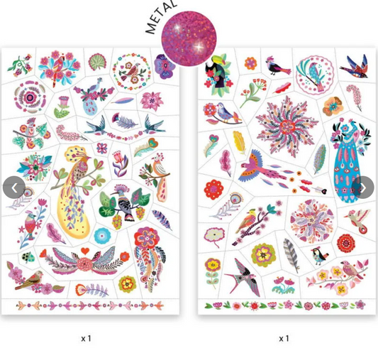 Tatouages - Plume color
