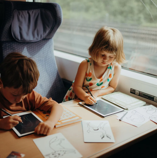 KIDYDRAW MINI - Tablette à dessin 30 Animaux