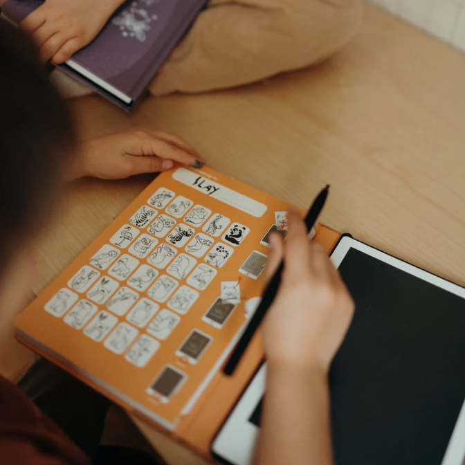 KIDYDRAW MINI - Tablette à dessin 30 Animaux