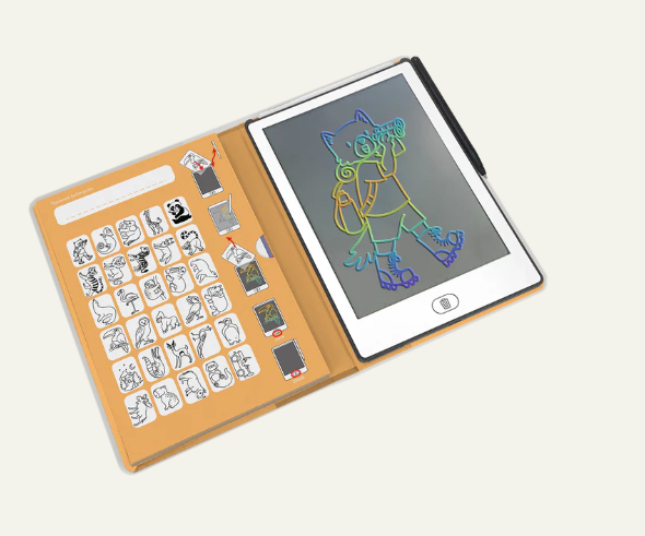 KIDYDRAW MINI - Tablette à dessin 30 Animaux