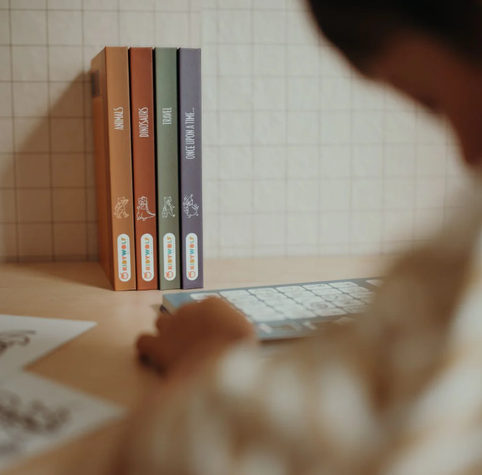 KIDYDRAW MINI - Tablette à dessin 30 fiches Il était une fois