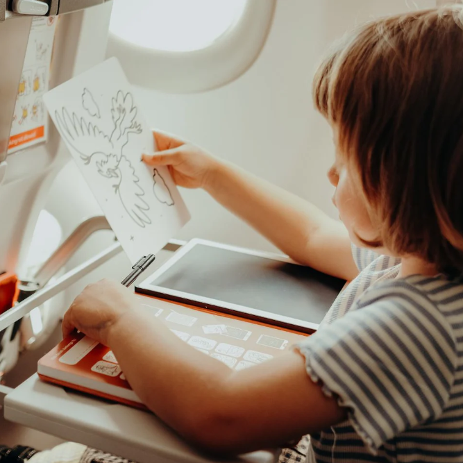 KIDYDRAW MINI - Tablette à dessin 30 fiches Il était une fois
