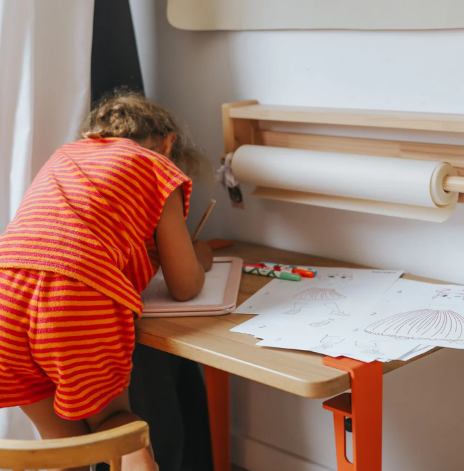 👗 KIDYDRAW-PRO  Tablette lumineuse "rose dessinons la mode"