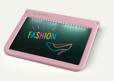 👗 KIDYDRAW-PRO  Tablette lumineuse "rose dessinons la mode"