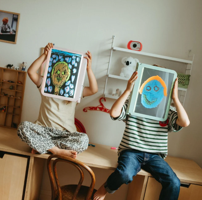 KIDYDRAW-PRO  Tablette lumineuse verte