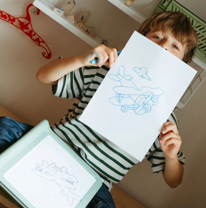KIDYDRAW-PRO  Tablette lumineuse verte