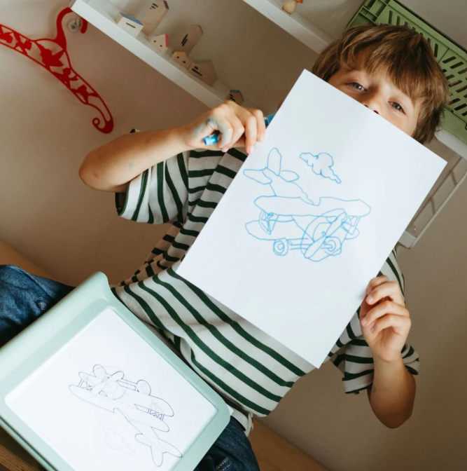 KIDYDRAW-PRO  Tablette lumineuse verte
