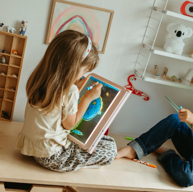 KIDYDRAW-PRO  Tablette lumineuse verte