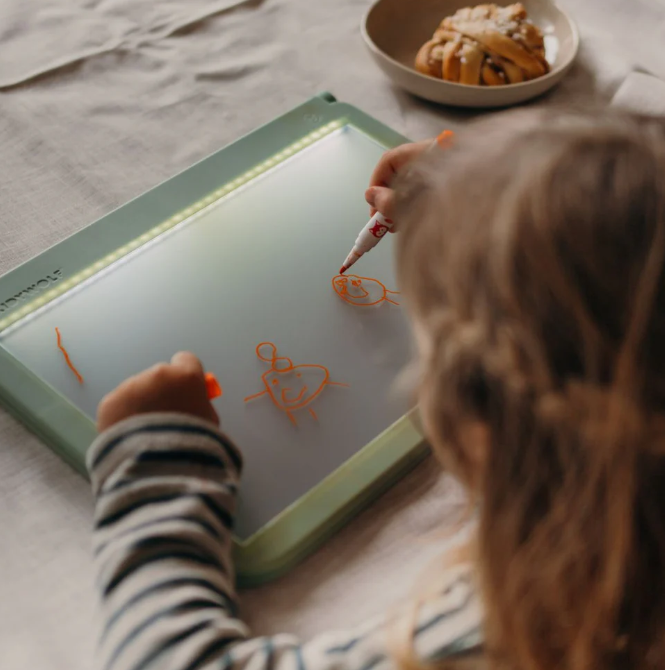 KIDYDRAW-PRO  Tablette lumineuse verte